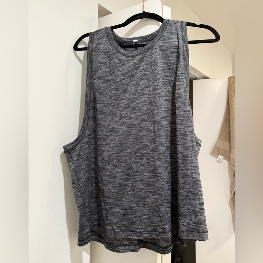 lululemon athletica Charcoal Muscle Tee
